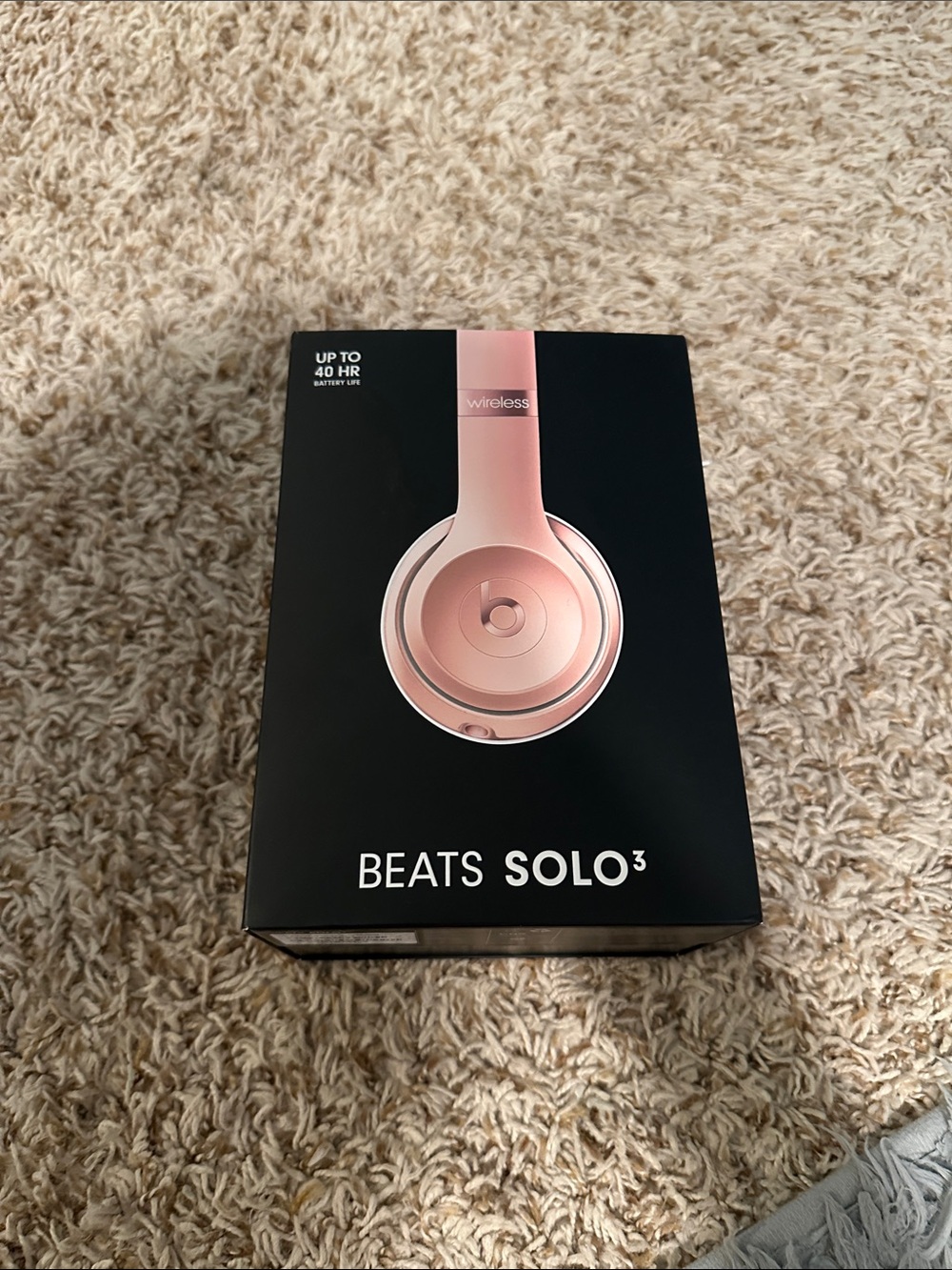 Beats by Dre Solo3 Wireless On-Ear Headphones - Rose Pink